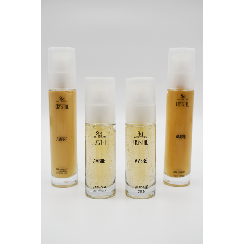 Gamme complète apaisante - Ambre 100% naturelle SM collection CRYSTAL