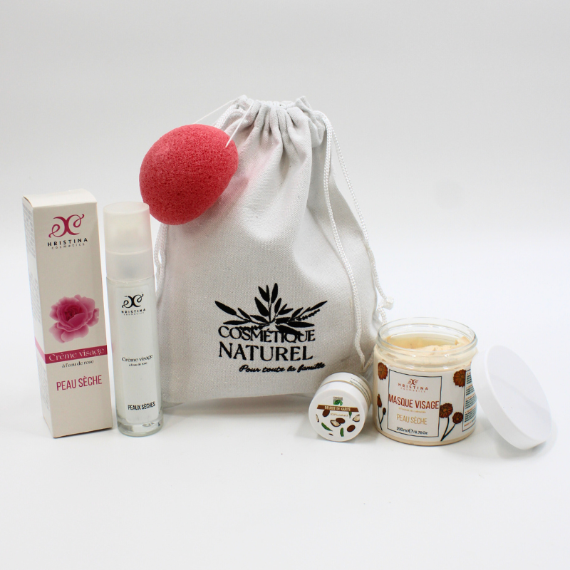 Coffret découverte - VISAGE - Peau sèche Cosmétique naturel