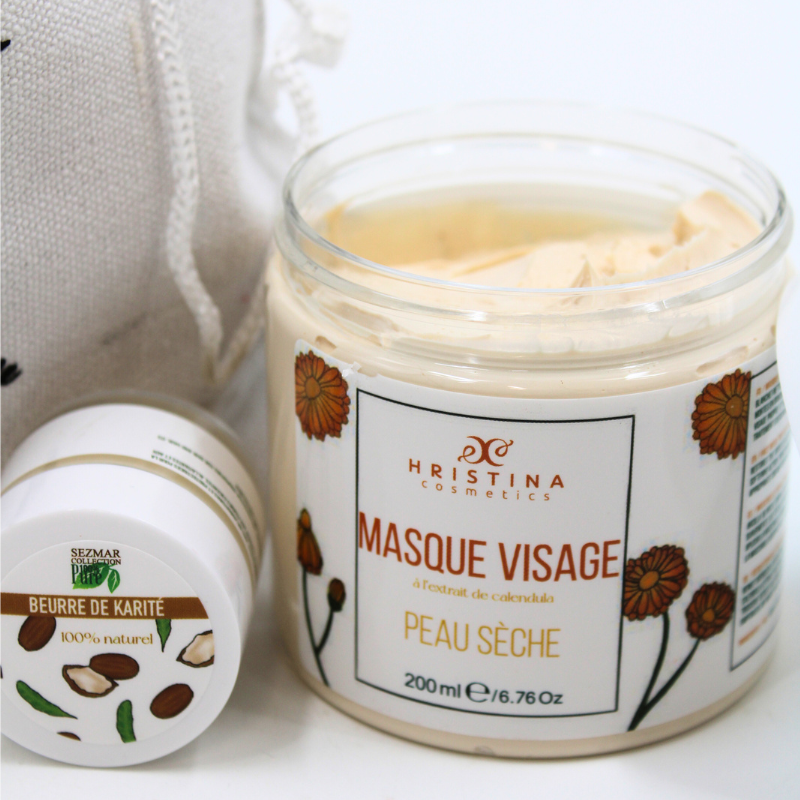 Coffret découverte - VISAGE - Peau sèche Cosmétique naturel