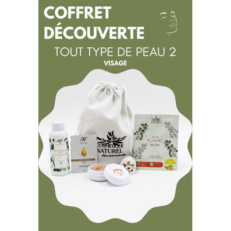 Coffret découverte - VISAGE - Tout type de peau 2 Cosmétique naturel