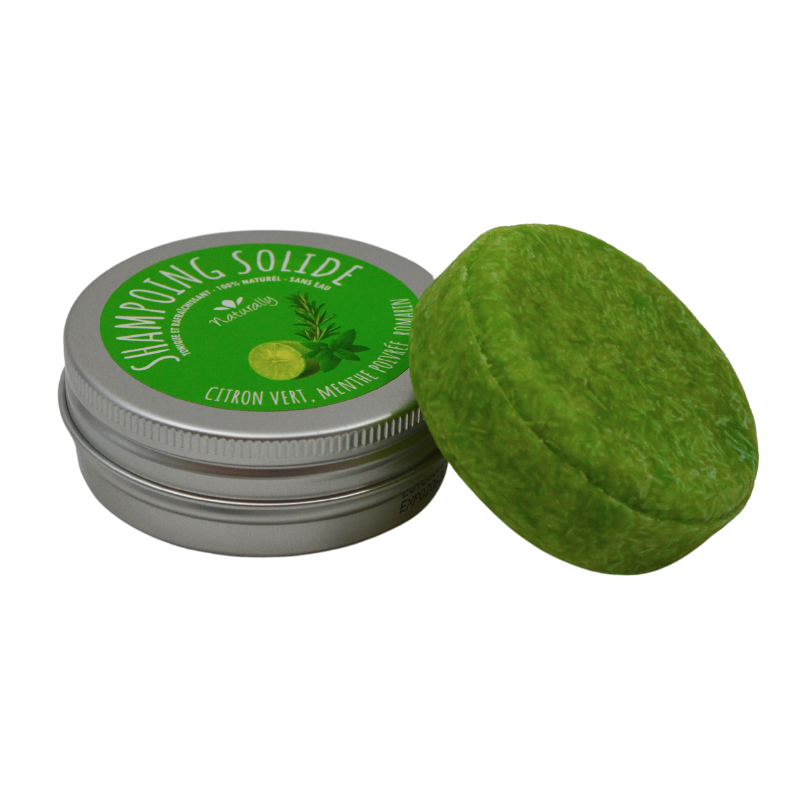 Shampoing solide - Frais et tonique 58gr Naturally