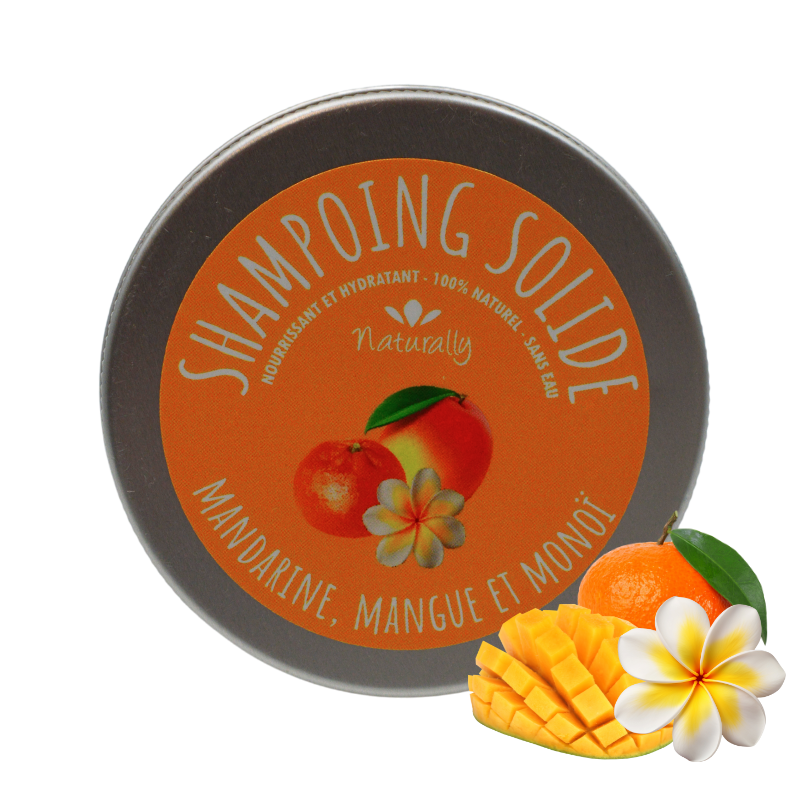 Shampoing solide - Nourrissant, hydratant 58gr Naturally
