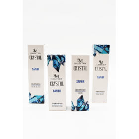 Crème de jour à la poudre de saphir 50ml 100% naturelle SM collection CRYSTAL