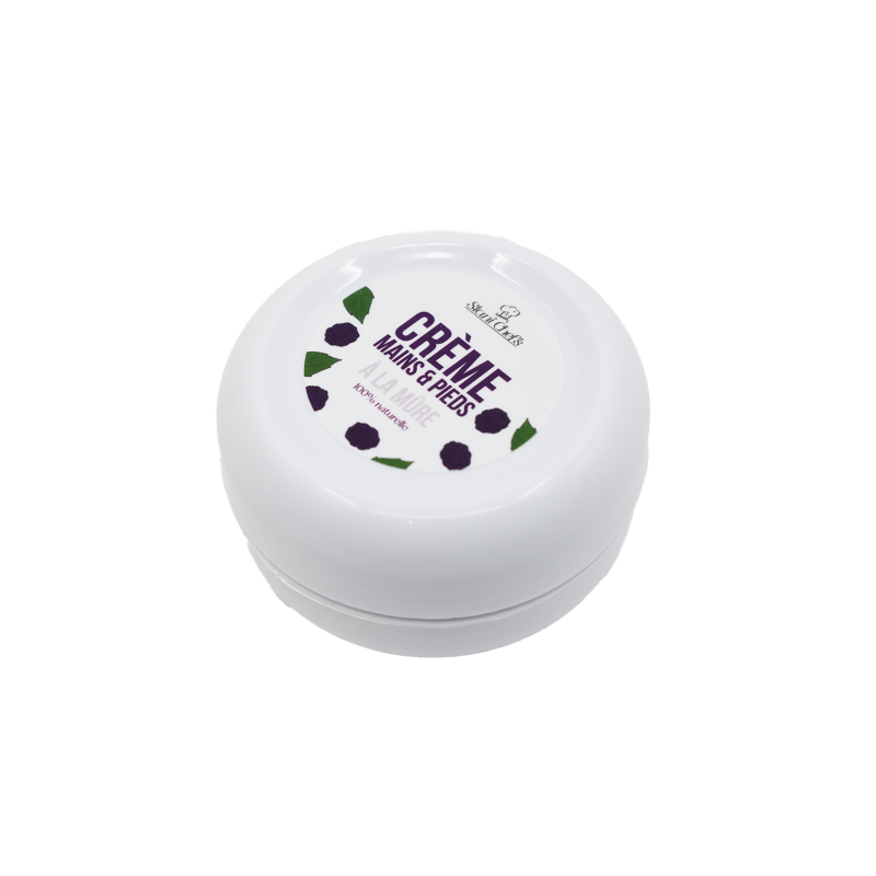Crème mains et pieds à la mûre - 50 ml 100% naturelle - Format voyage Stani chef's