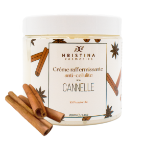 Crème raffermissante anti-cellulite 200ml 100% naturelle Hristina