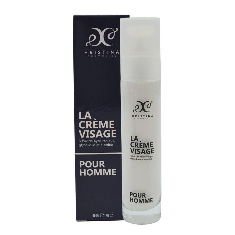 Crème visage - Homme 50ml Hristina