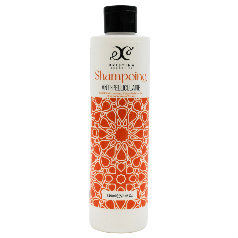 Shampoing anti-pelliculaire 250ml 100% naturel Hristina