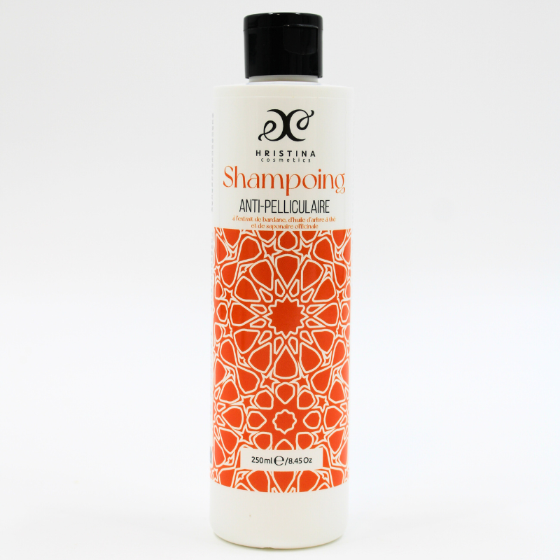Shampoing anti-pelliculaire 250ml 100% naturel Hristina