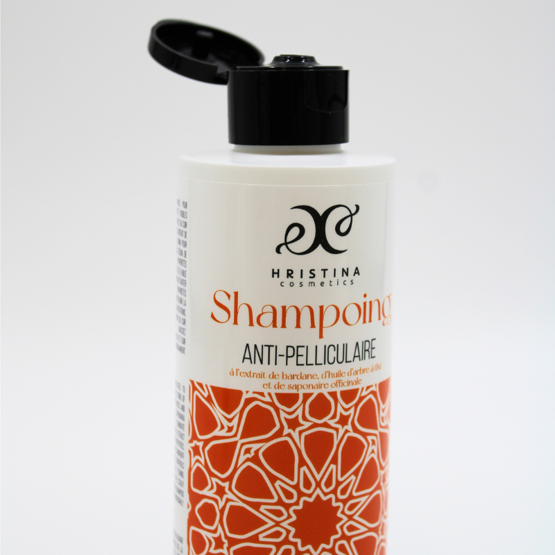 Shampoing anti-pelliculaire 250ml 100% naturel Hristina