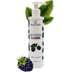 Lait corps hydratant à la mûre - 250ml 100% naturel Stani chef's