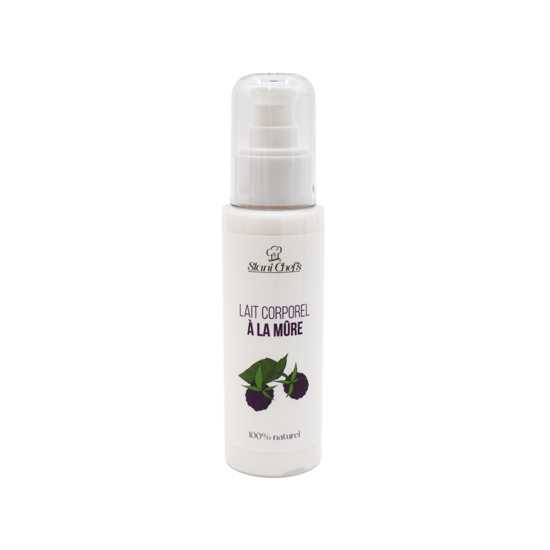 Lait corps hydratant à la mûre - 100ml 100% naturel Stani chef's
