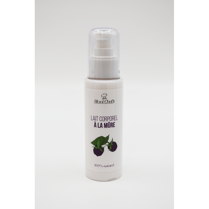 Lait corps hydratant à la mûre - 100ml 100% naturel Stani chef's