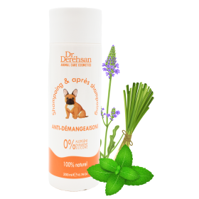 Shampoing pour chien - ANTI-DÉMANGEAISONS 200ml Dr. Derehsan Animal Care Cosmetics