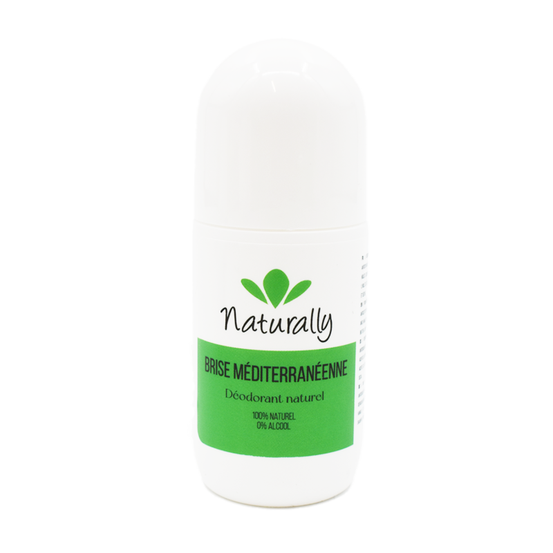 Déodorant roll on - Brise méditerranéenne - 50ml 100% naturel Naturally