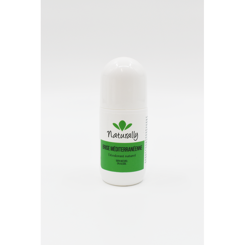 Déodorant roll on - Brise méditerranéenne - 50ml 100% naturel Naturally