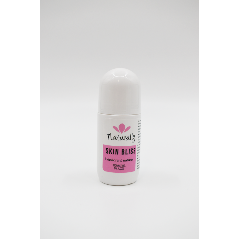 Déodorant roll on Skin bliss - 50ml 100% naturel Naturally