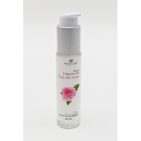 Eau florale naturelle à la rose de Damas - 50ml 100% naturelle - Format voyage Hristina