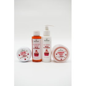 Gommage corps - muffin à la framboise - 100ml 100% naturel Stani chef's