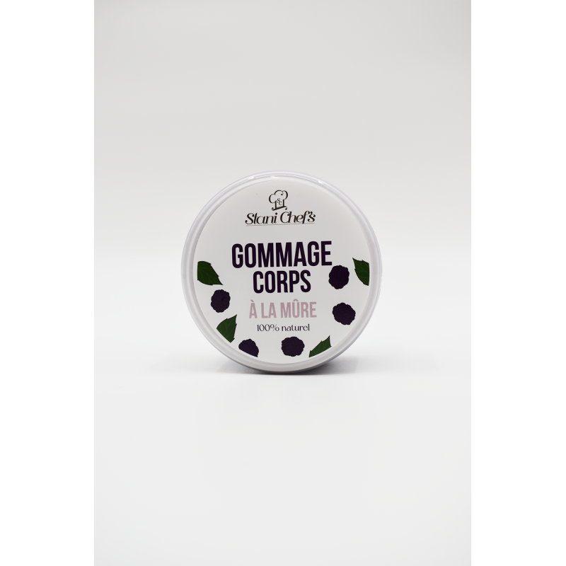 Gommage corps à la mûre - 200ml 100% naturel Stani chef's