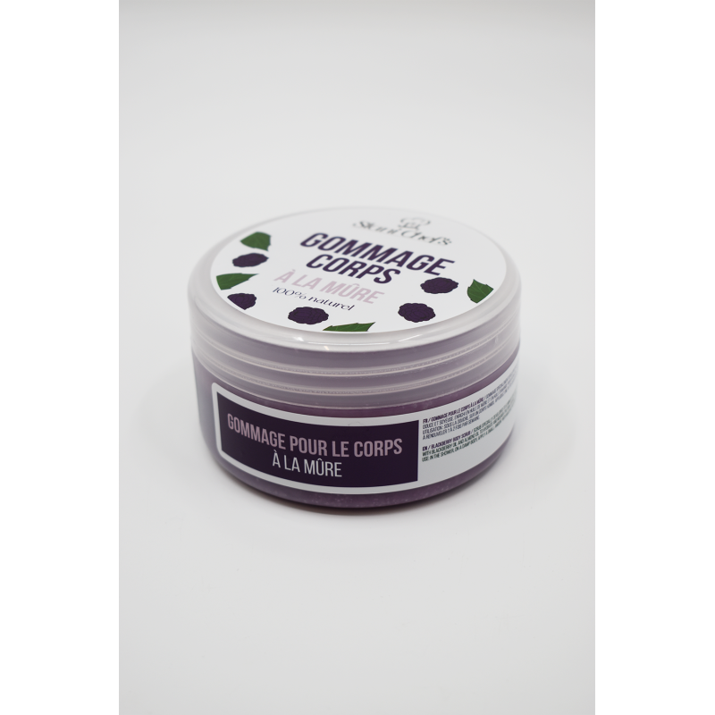 Gommage corps à la mûre - 200ml 100% naturel Stani chef's