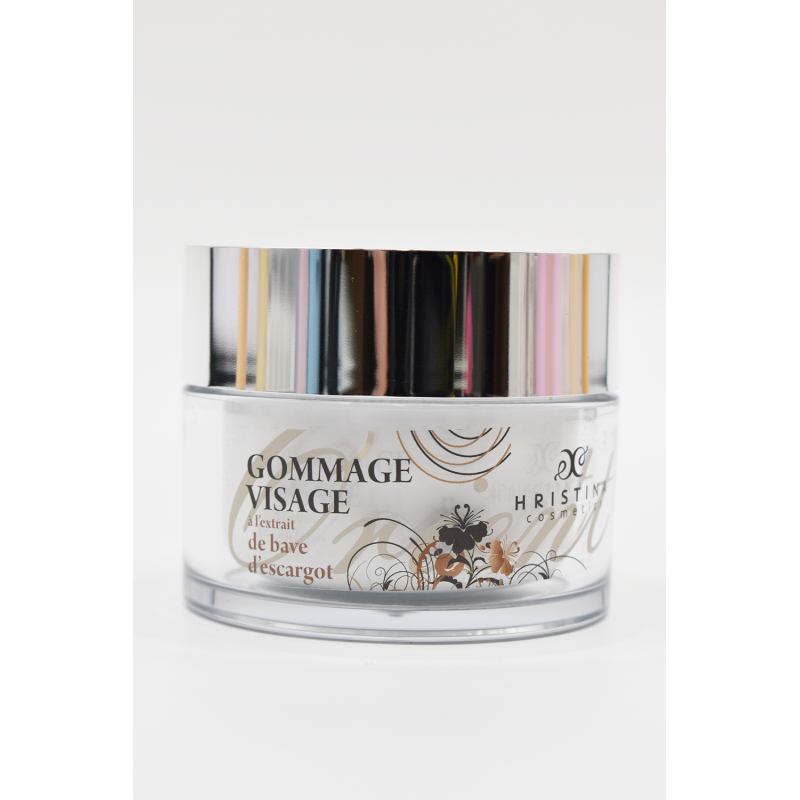 Gommage visage à base de bave d'escargot - 100ml 100% naturel Hristina
