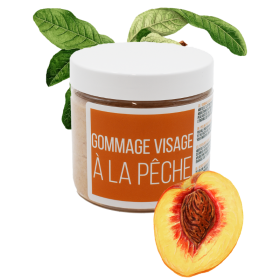 Gommage visage pêche - 200ml 100% naturel Hristina