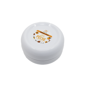 Gommage visage pêche - 50ml 100% naturel - Format voyage Hristina