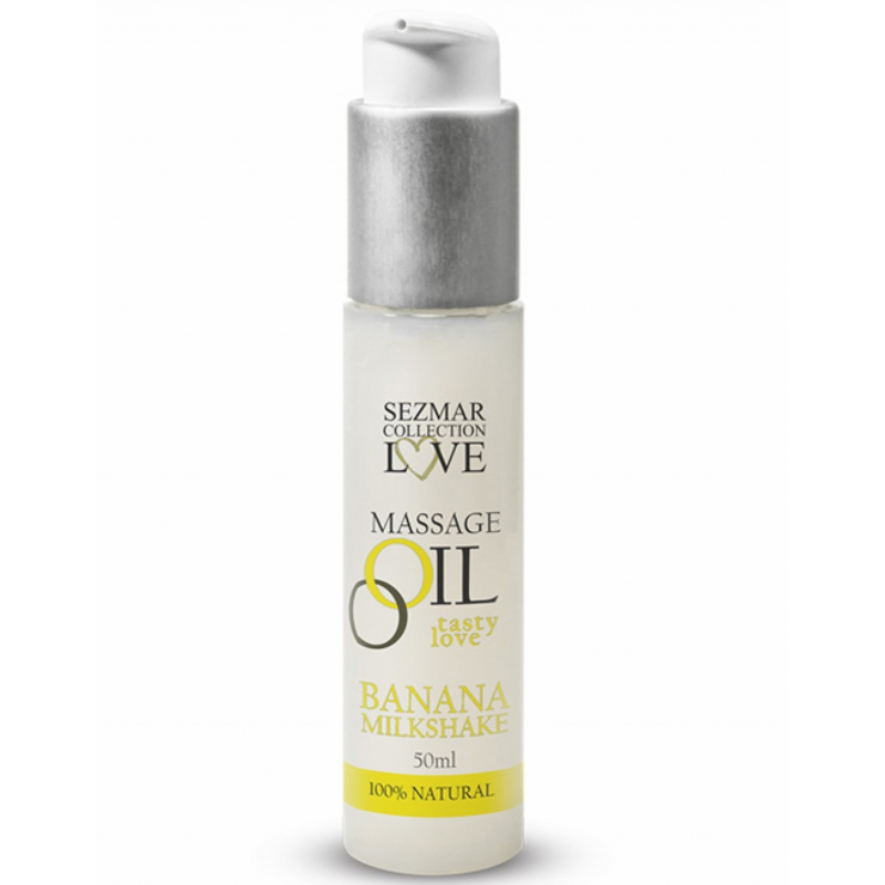 Huile de massage banane 100% naturelle 50ml Sezmar Love