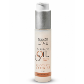 Huile de massage chocolat 100% naturelle 50ml Sezmar Love