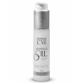 Huile de massage monoï 100% naturelle 50ml Sezmar Love