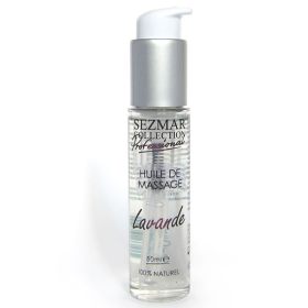 Huile de massage professionnelle Lavande 100% naturelle 50 ml Sezmar Collection Professional