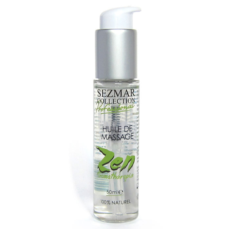 Huile de massage professionnelle ZEN 100% naturelle 50 ml Sezmar Collection Professional