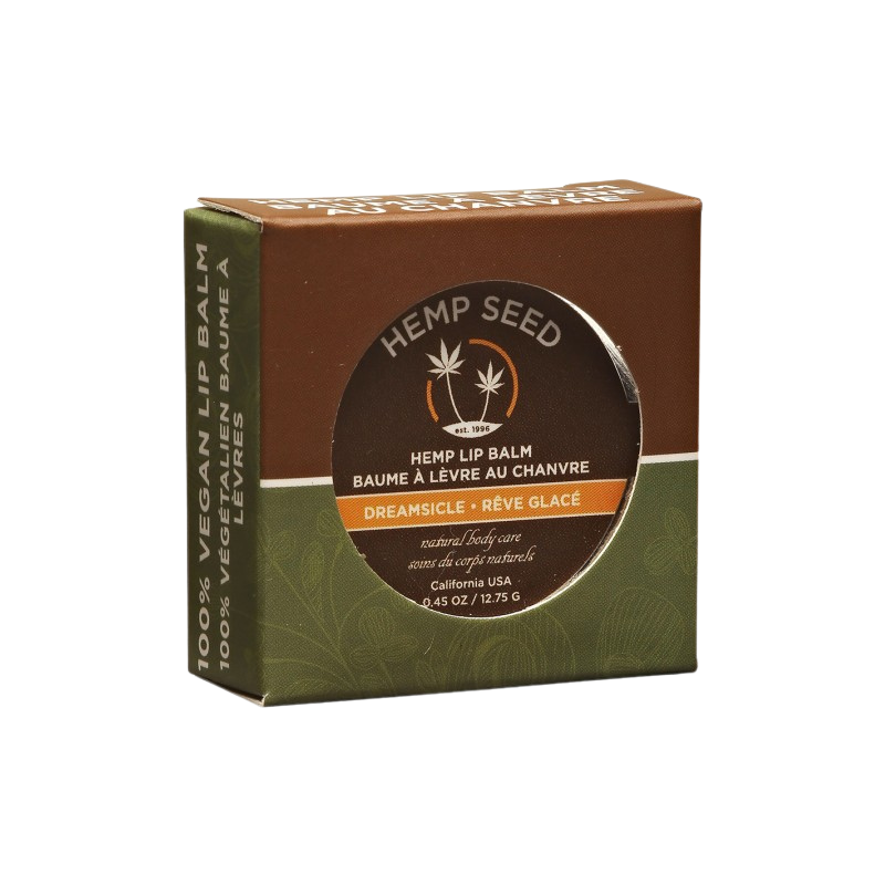 Baume à lèvres au chanvre - Mandarine et prune Cosmétique naturel