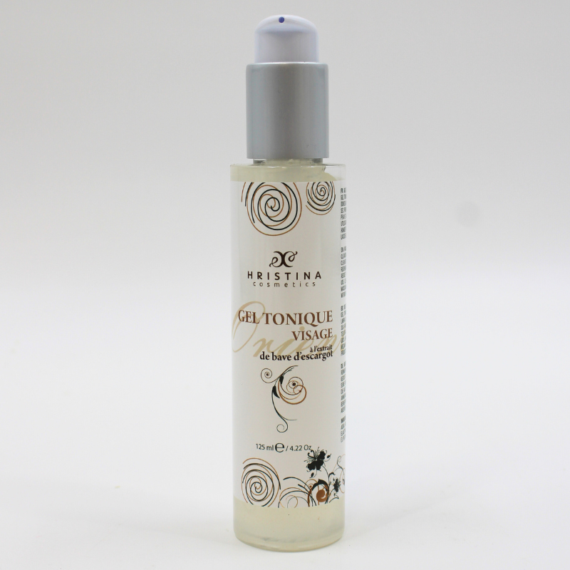 Gel tonique visage à la bave d'escargot 125ml Hristina