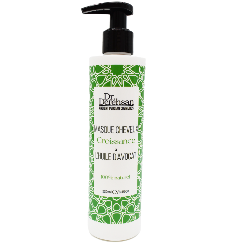 Masque capillaire pousse et croissance - 250ml 100% naturel Dr. Derehsan
