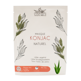 Masque konjac - Aloé vera Cosmétique naturel