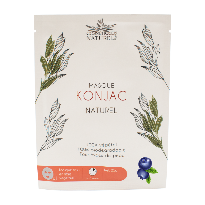 Masque visage - Myrtille Cosmétique naturel