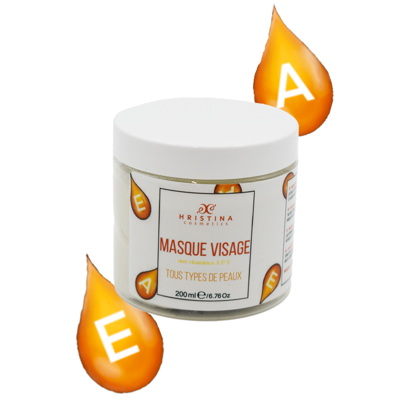 Masque visage - Tout type de peau 200ml Hristina