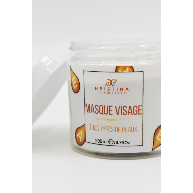 Masque visage - Tout type de peau 200ml Hristina