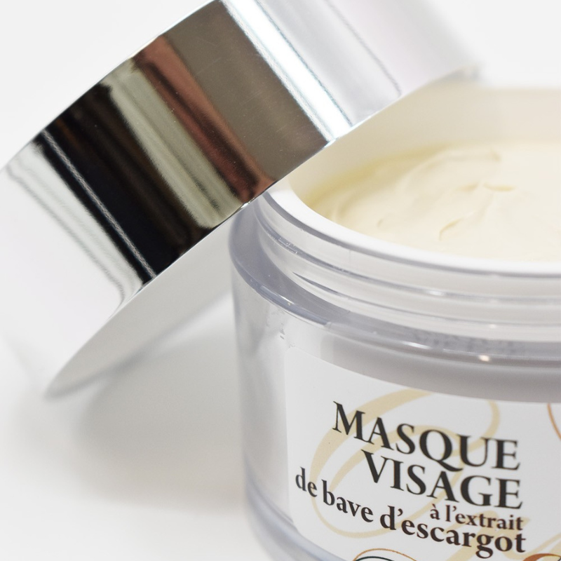 Masque visage hydratant à base de bave d'escargot 100ml Hristina