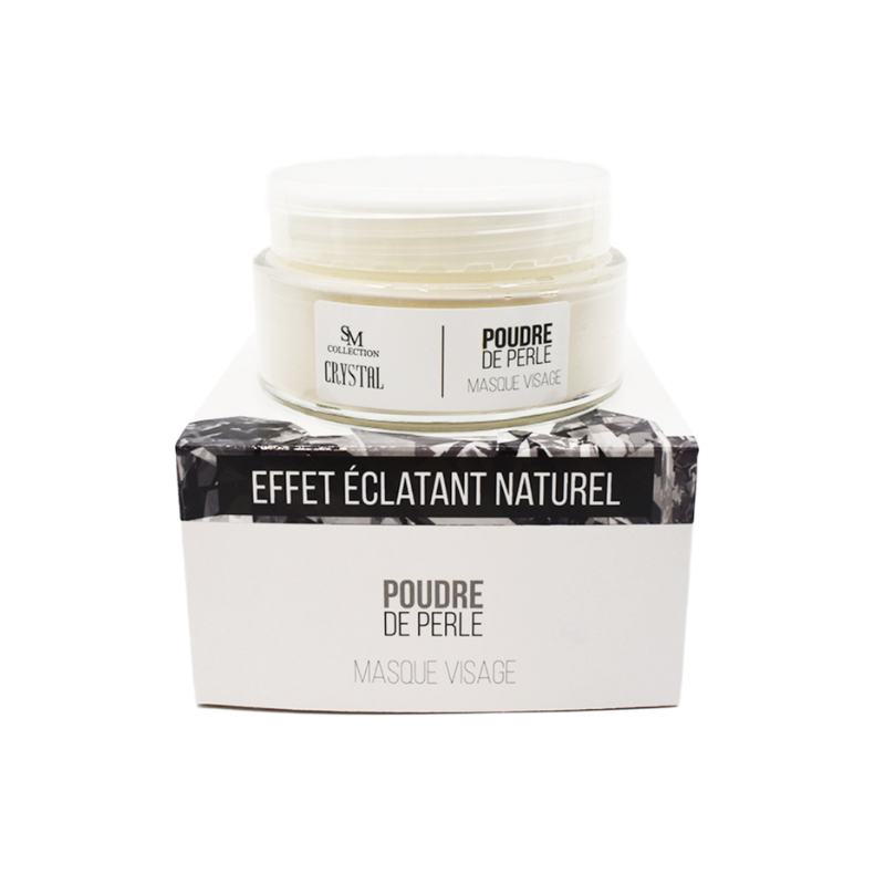 Masque visage revitalisant à la poudre de perle 100ml SM collection CRYSTAL