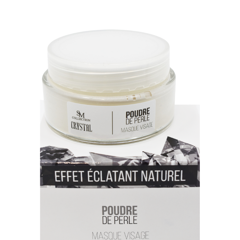 Masque visage revitalisant à la poudre de perle 100ml SM collection CRYSTAL
