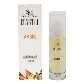 Sérum à la poudre d'ambre 30ml SM collection CRYSTAL