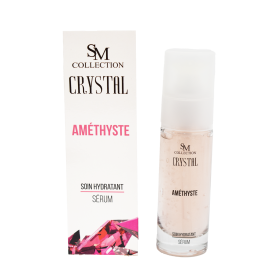 Sérum à la poudre d'améthyste 30ml SM collection CRYSTAL