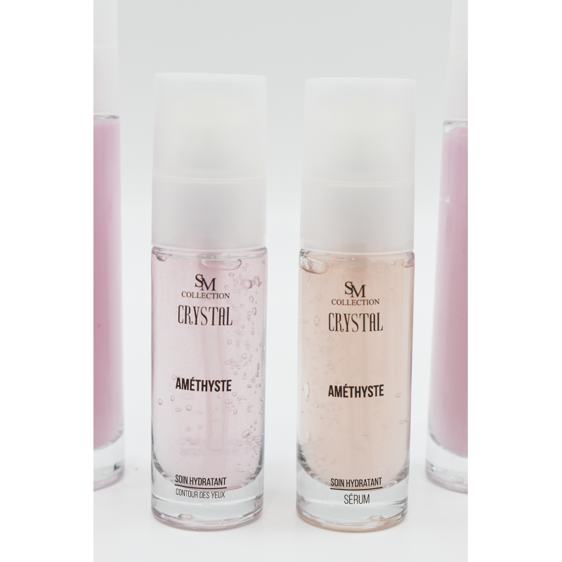 Sérum à la poudre d'améthyste 30ml SM collection CRYSTAL