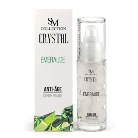 Sérum visage anti-âge à l'émeraude 30ml SM collection CRYSTAL