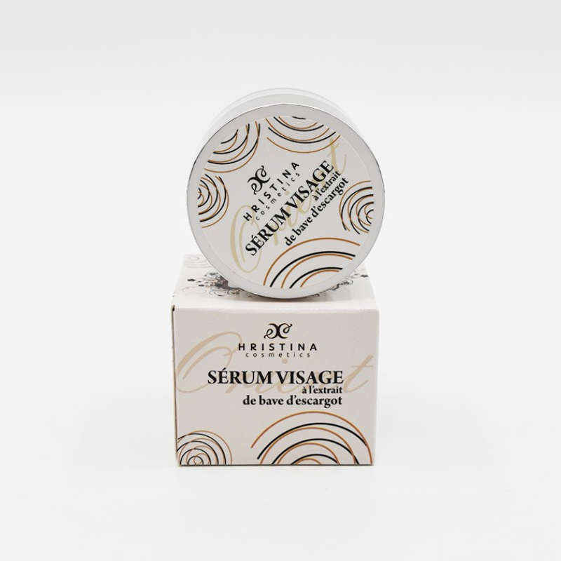 Sérum visage hydratant à base de bave d'escargot 25ml Hristina