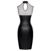 Robe Moulante Sans Manches Look Mat & Résille - Cottelli COTTELLI & DIVERS