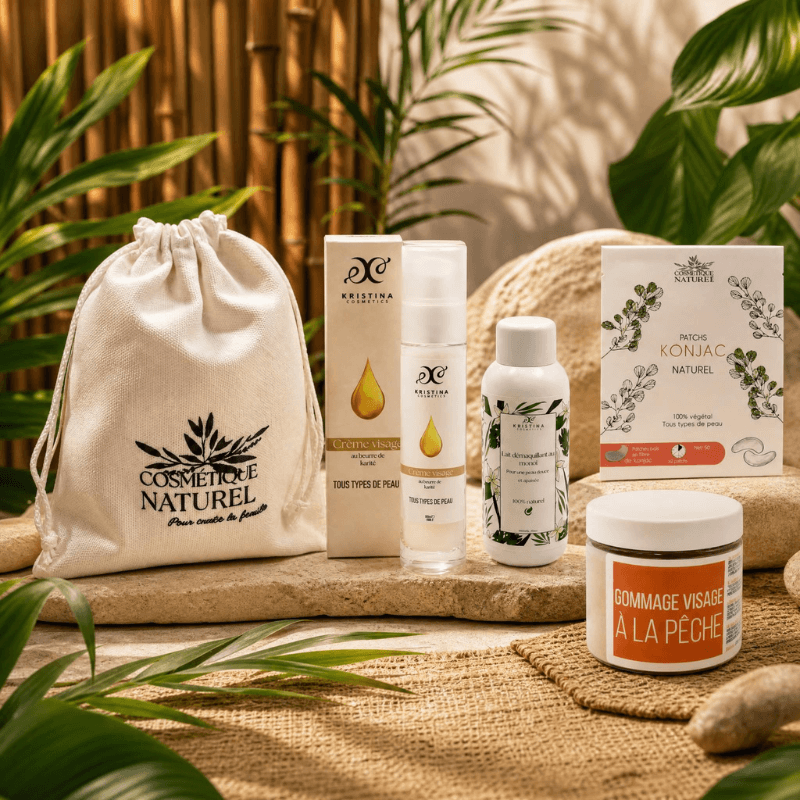 Coffret Visage Premium Tous Types de Peau – Routine Beauté 100 % Naturelle Cosmétique naturel