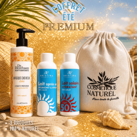 Coffret Été Premium – Visage, Corps & Cheveux 100 % Naturel Cosmétique naturel